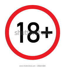 18 Age Icon Symbol Adult Person | Royalty-Free Stock Image