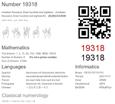 19318 number, meaning and properties - Number.academy