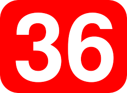 Number 36 Rounded - Free vector graphic on Pixabay